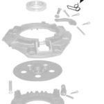 Set arcuri parghie ambreiaj (x3) Massey Ferguson
