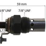 Bujie incandescenta Case IH,  Massey Ferguson, David Brown,  Landini,  Valmet / Valtra