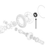 Rulment diferential spate Massey Ferguson