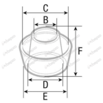 Prefiltru aer Ford , John deere , Deutz