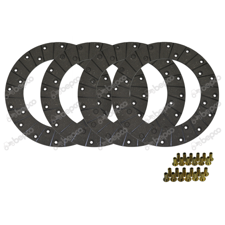 Set ferodo disc frana Deutz 421-19, 02374363, 04340700, 04349301, 04399873, 0439987310,