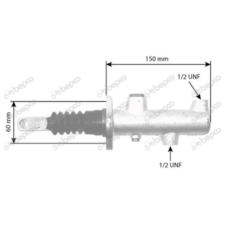 Pompa frana Case International 43343, 47125744, 87354681, 87748269, 3558716M92, 3666220M91, 410-40,  14-CA004, VPJ8253