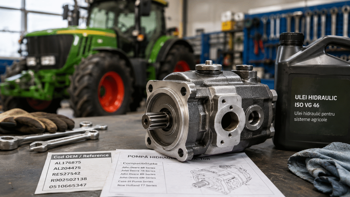 Pompa hidraulica tractor: cum alegi modelul potrivit